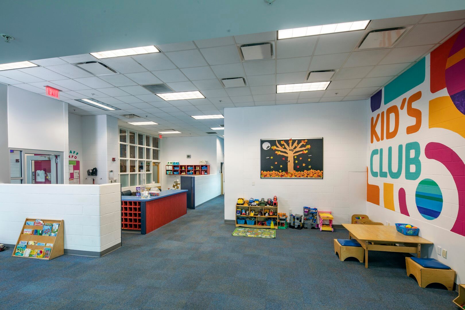 YMCA Louisville Floyd County branch kids play room YMCA Louisville Floyd County branch kids play room